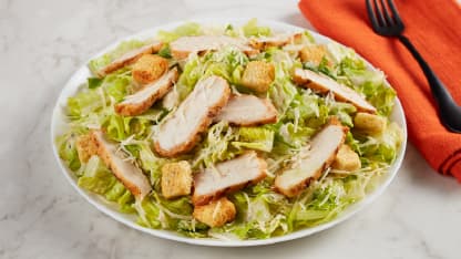 Grilled Chicken Caesar Salad | 46g Protein | 6G Fiber | 420 Cal