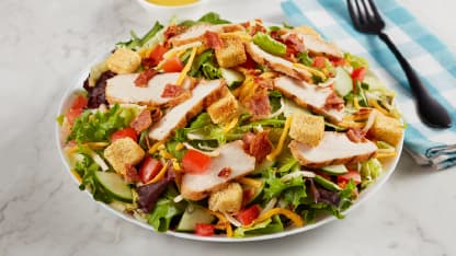Grilled Chicken Salad | 48g Protein | 5G Fiber | 420 Cal