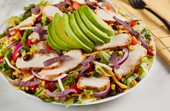 Southwest Chicken and Avocado Salad | 46g Protein